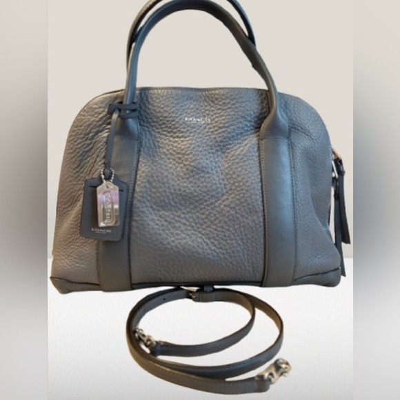 Coach Bleecker Preston Satchel – Pebbled Leather – Style No. 30144P - Picture 1 of 8